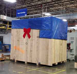 Reishauer RZ260 in box with Christmas bow