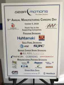 Sign: 9th Annual Manufacturing Careers Day